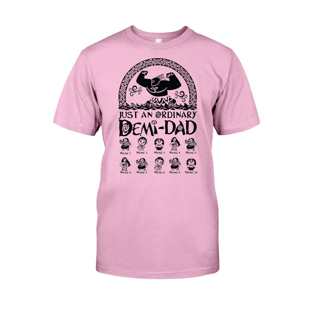 Personalized Demi-Dad T-Shirt & Hoodie Custom Name Gift for Father's Day