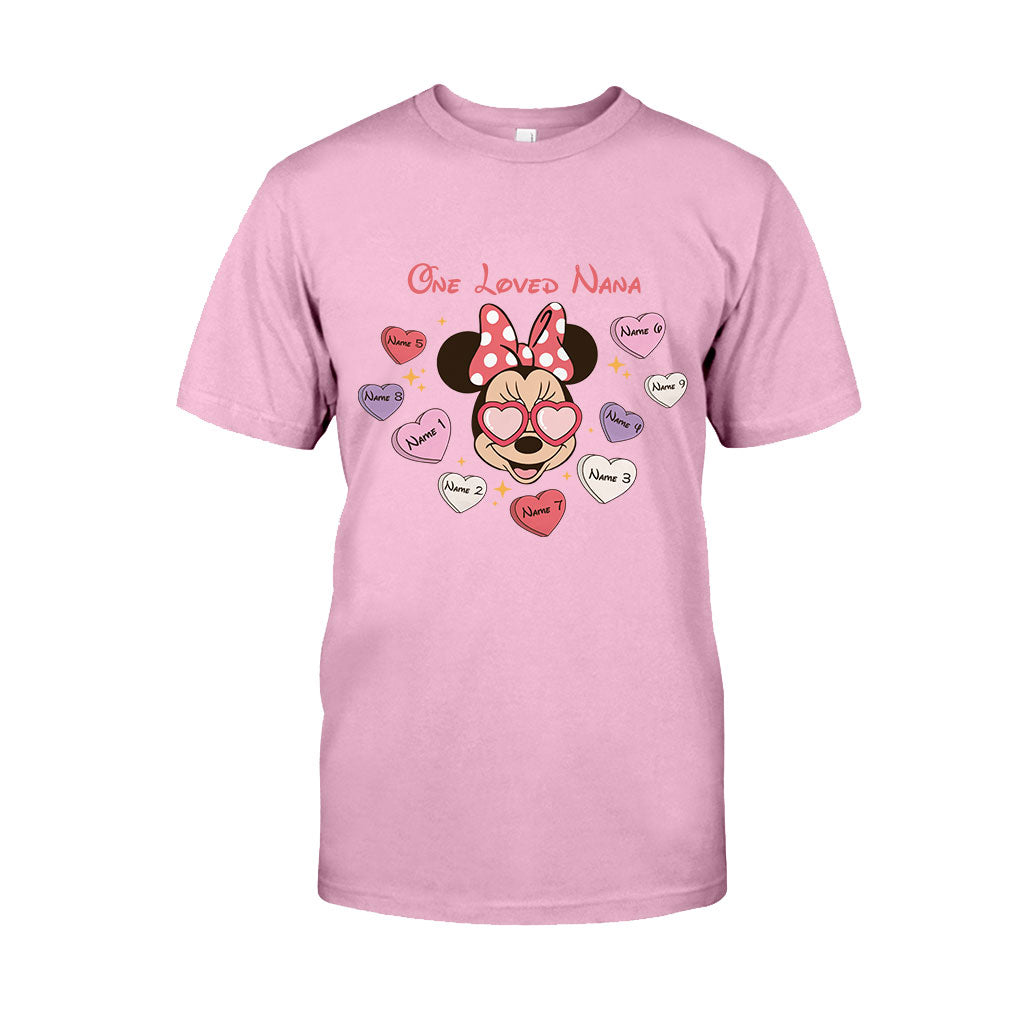 Personalized Valentine's Grandma T-Shirt & Hoodie Gift for Nana