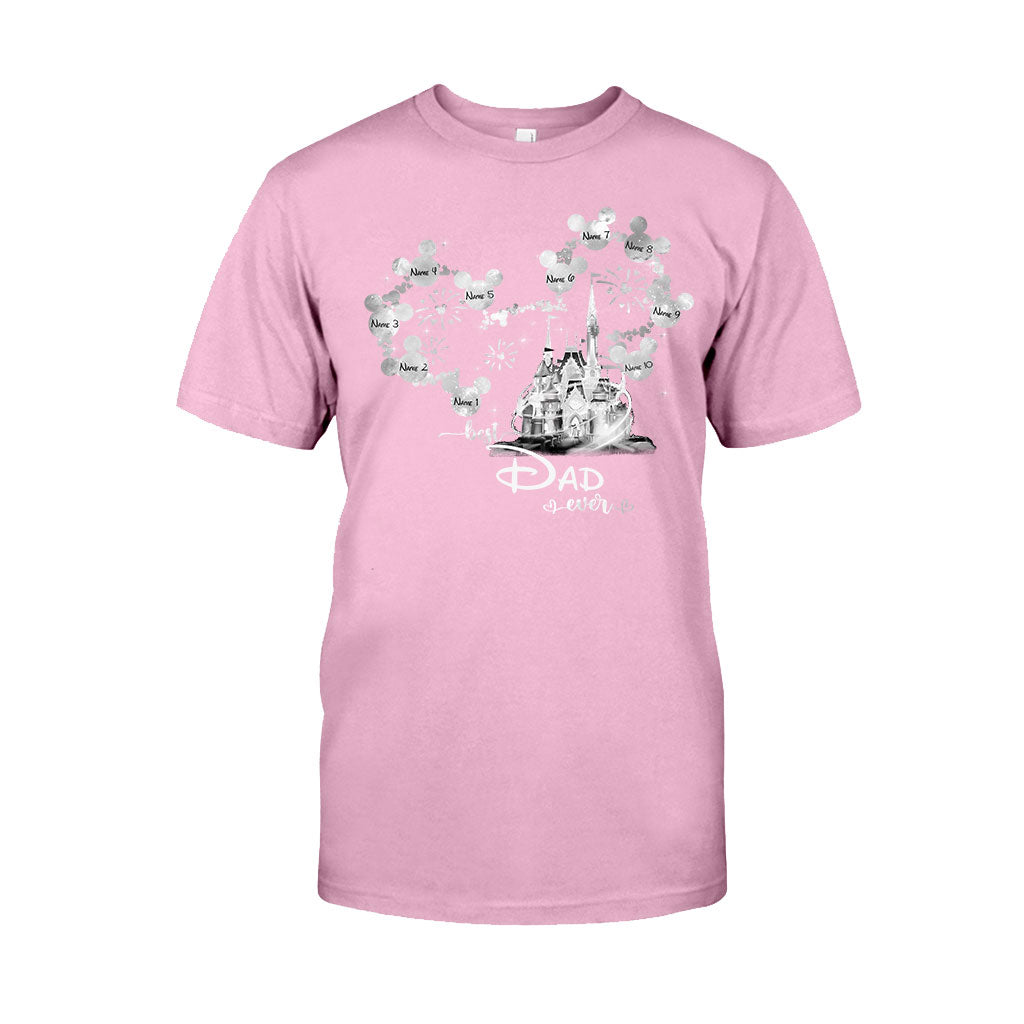 Personalized Best Dad Ever T-Shirt & Hoodie Gift for Father's Day