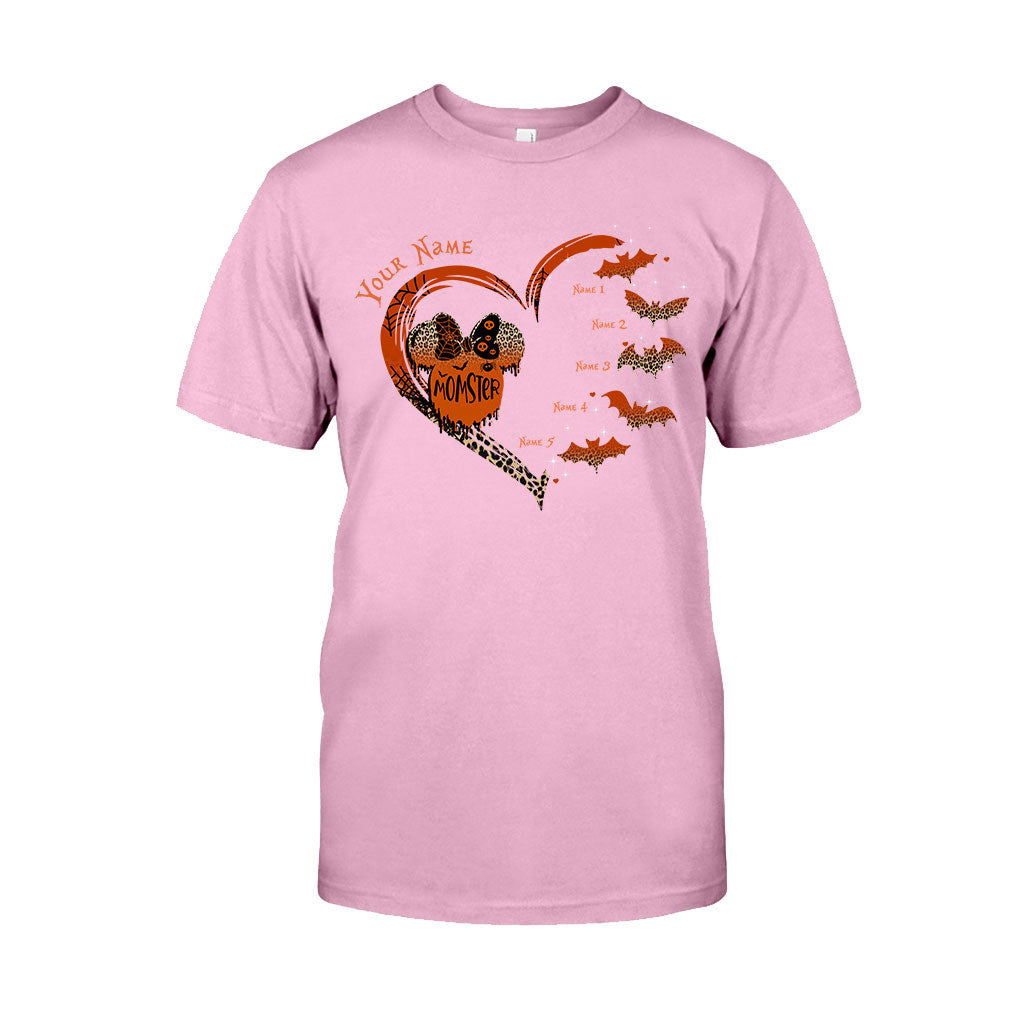 Personalized Halloween Momster T-Shirt & Hoodie Gift for Mom