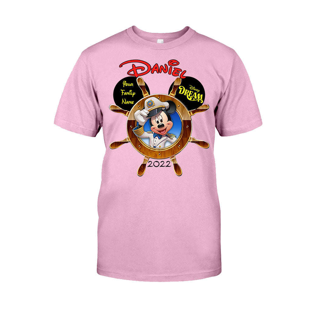 Personalized Mickey Mouse Ears Cruise T-shirt & Hoodie Gift for Family