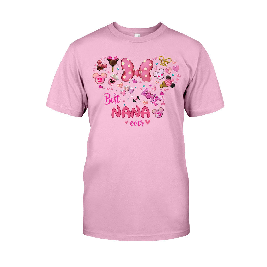 Personalized Best Nana Ever T-shirt & Hoodie Gift for Grandma