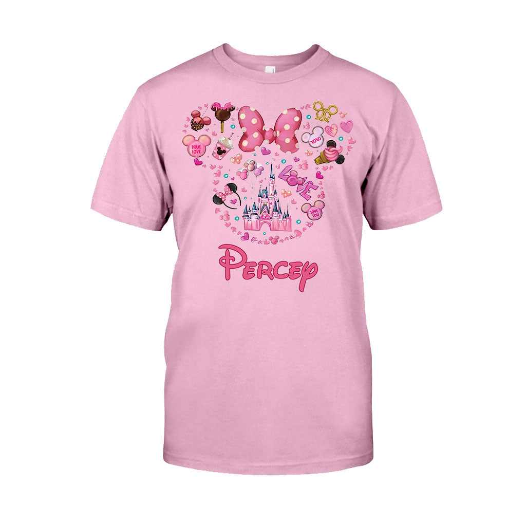 Personalized Christmas Mouse T-shirt & Hoodie Custom Name Gift