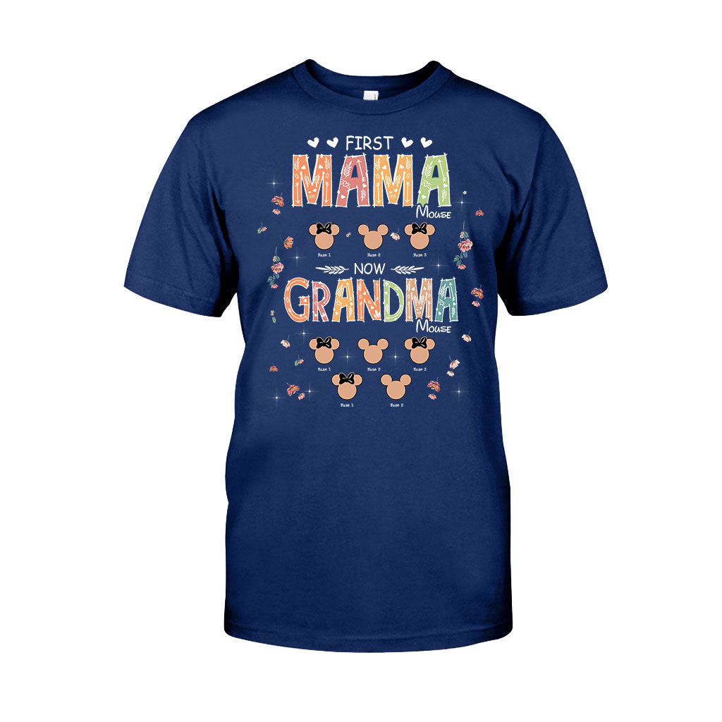 Personalized Grandma Mouse T-shirt Hoodie Gift for Mother's Day