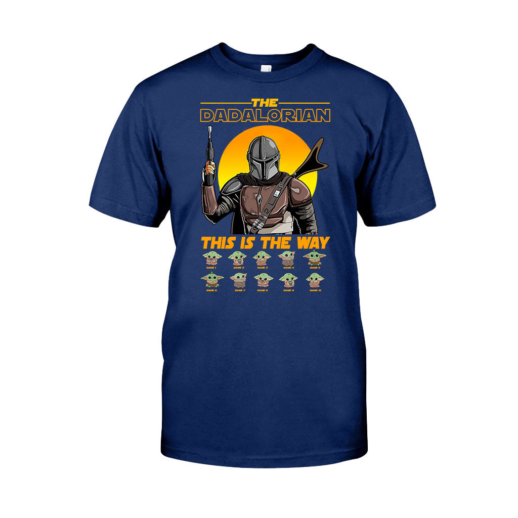 Personalized Dadalorian T-shirt & Hoodie Gift for Dad