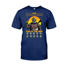 Load image into Gallery viewer, Personalized Dadalorian T-shirt &amp; Hoodie Gift for Dad
