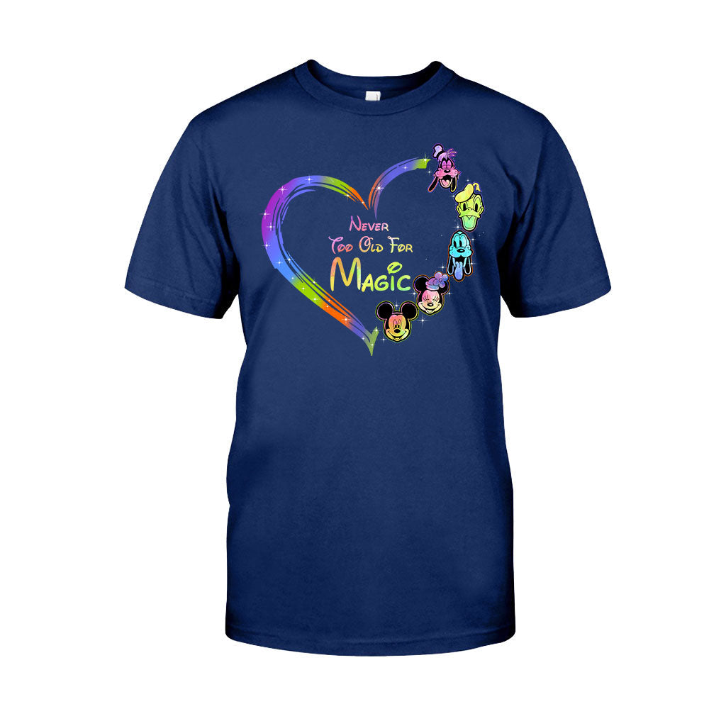 Personalized Never Too Old For Magic T-shirt & Hoodie Gift for All Ages