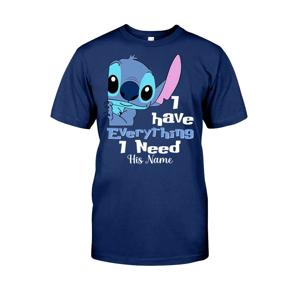 Personalized Ohana T-shirt & Hoodie Gift for Couples