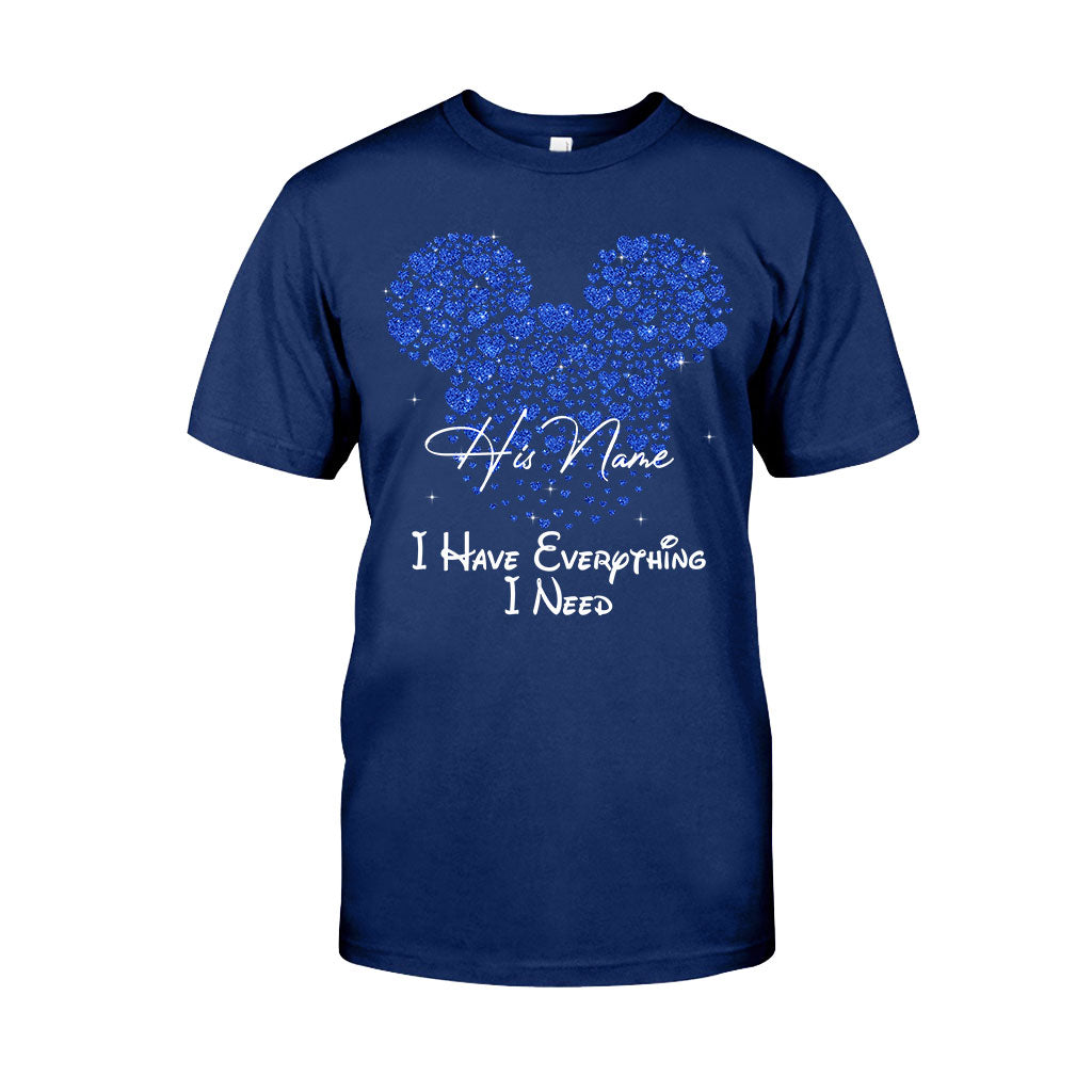 Personalized Mouse T-shirt & Hoodie Custom Name Gift for Couples