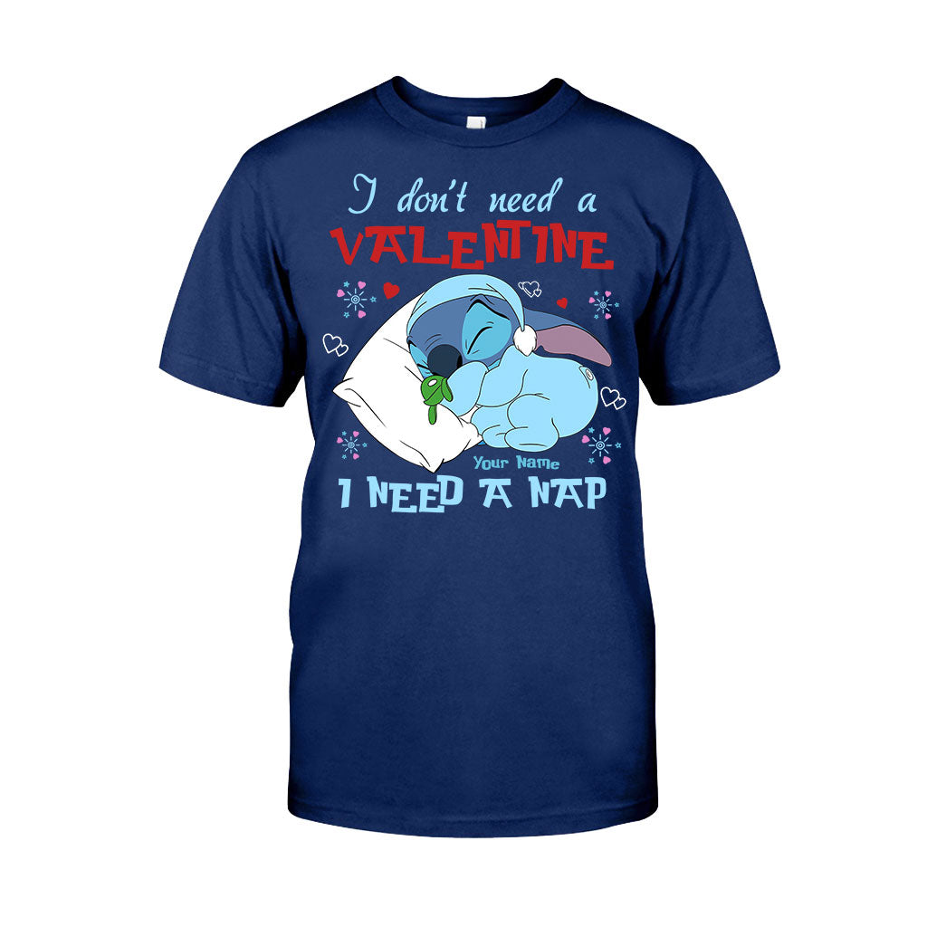 Personalized Valentine Ohana T-shirt & Hoodie Gift for Partner