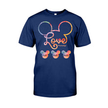 Load image into Gallery viewer, Personalized Grandma T-shirt and Hoodie with Love Design
