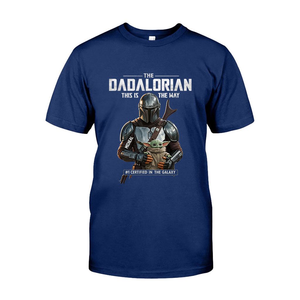Personalized Dadalorian This Is The Way T-shirt & Hoodie Gift for Dad