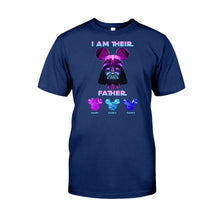 Load image into Gallery viewer, Personalized Father's Day T-shirt &amp; Hoodie Custom Name Gift
