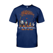 Load image into Gallery viewer, Personalized Halloween T-shirt &amp; Hoodie with Custom Names for Family
