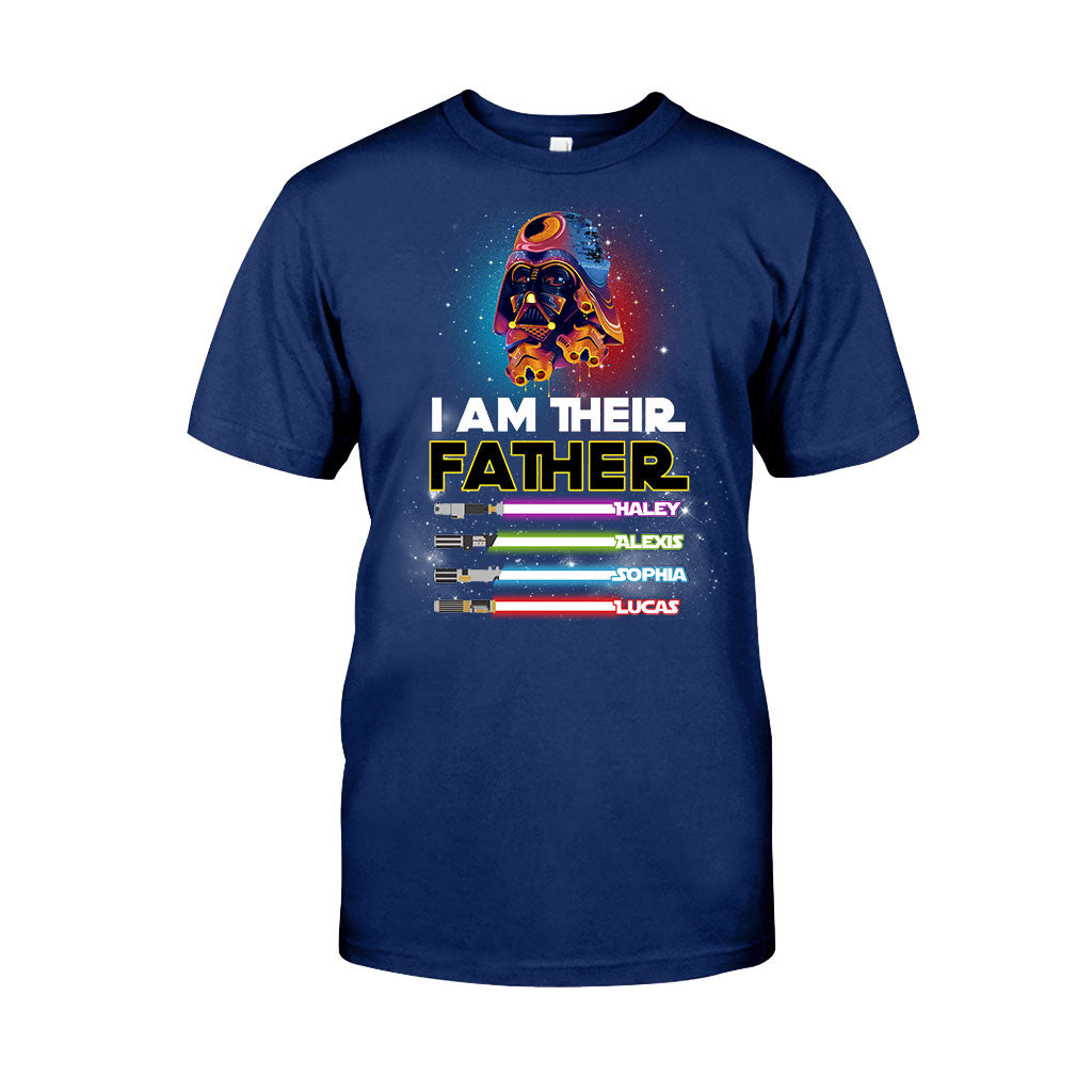 Personalized I Am Their Father T-shirt & Hoodie Gift for Dad