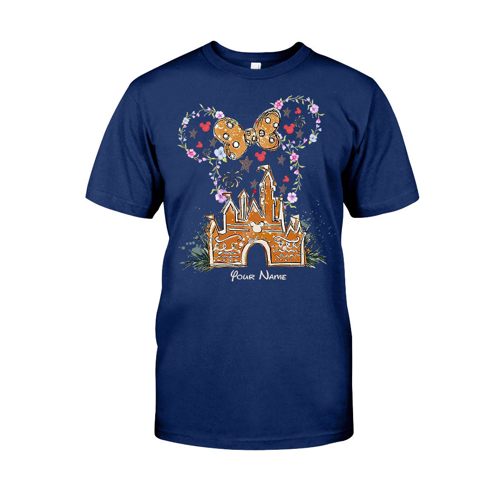 Personalized Merry Christmas Mouse T-shirt & Hoodie Custom Name Gift
