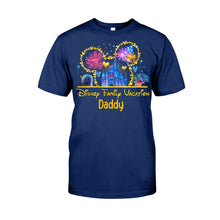Load image into Gallery viewer, Personalized Disney Family Vacation T-shirt &amp; Hoodie for Dad
