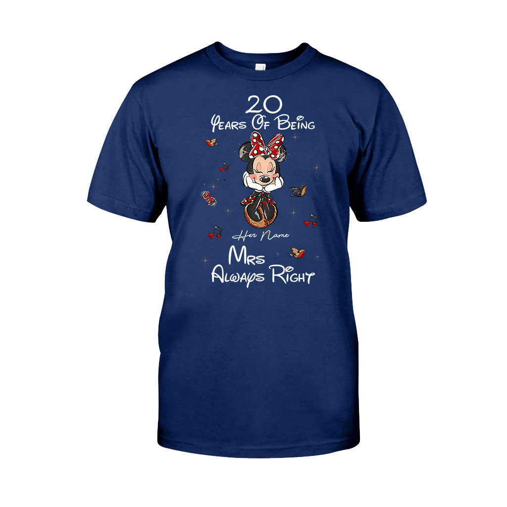 Personalized Couple T-shirt & Hoodie Custom Name Gift Idea