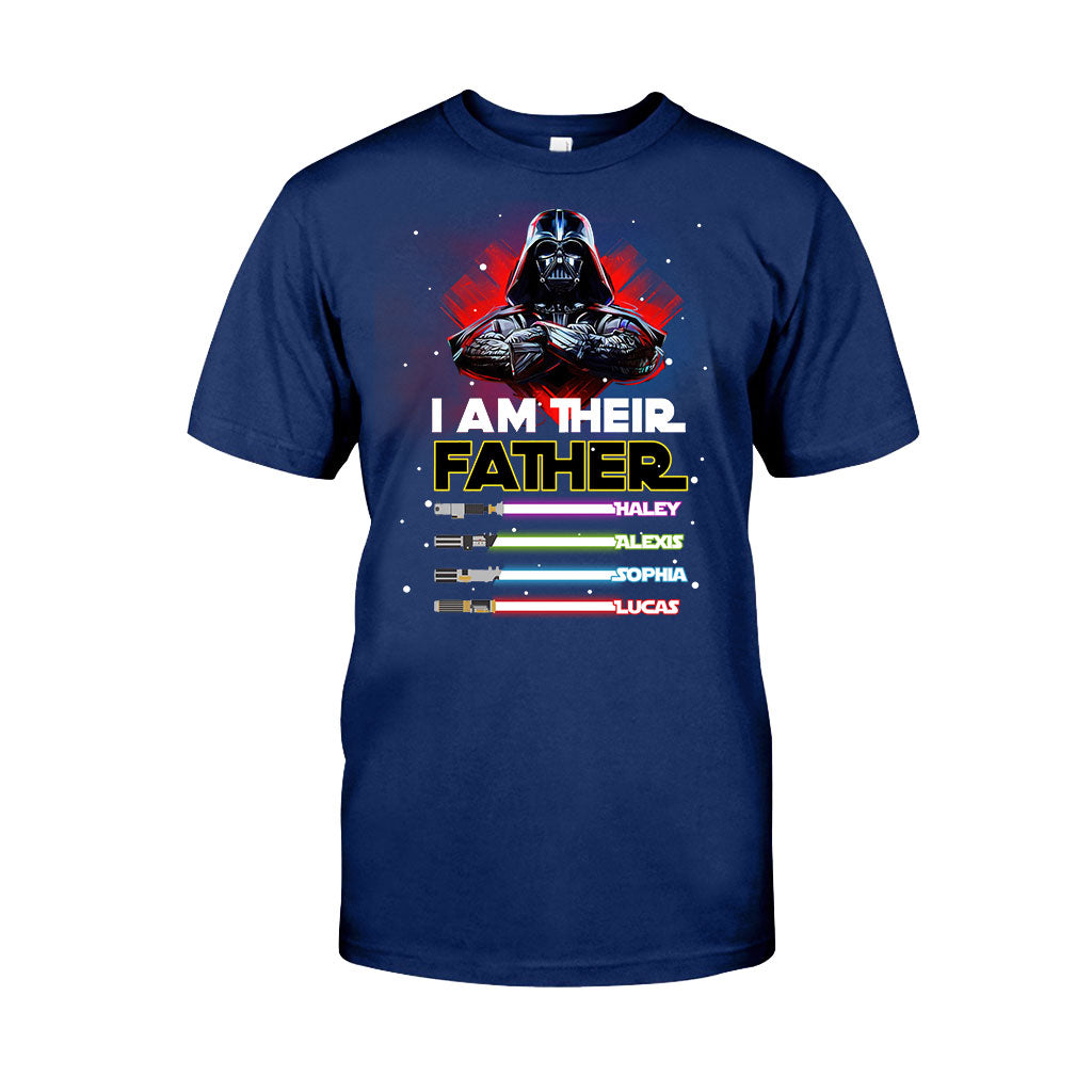 Personalized Star Wars Father T-shirt and Hoodie Gift
