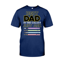 Load image into Gallery viewer, Personalized Father's Day T-shirt &amp; Hoodie Best Dad Gift
