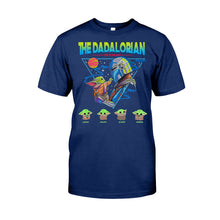 Load image into Gallery viewer, Personalized Father's Day T-shirt &amp; Hoodie The DADALORIAN Gift for Dad
