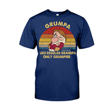 Load image into Gallery viewer, Personalized Grumpa T-shirt and Hoodie Gift for Dad
