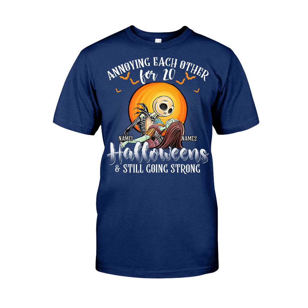 Personalized Halloween T-shirt & Hoodie Custom Names Gift