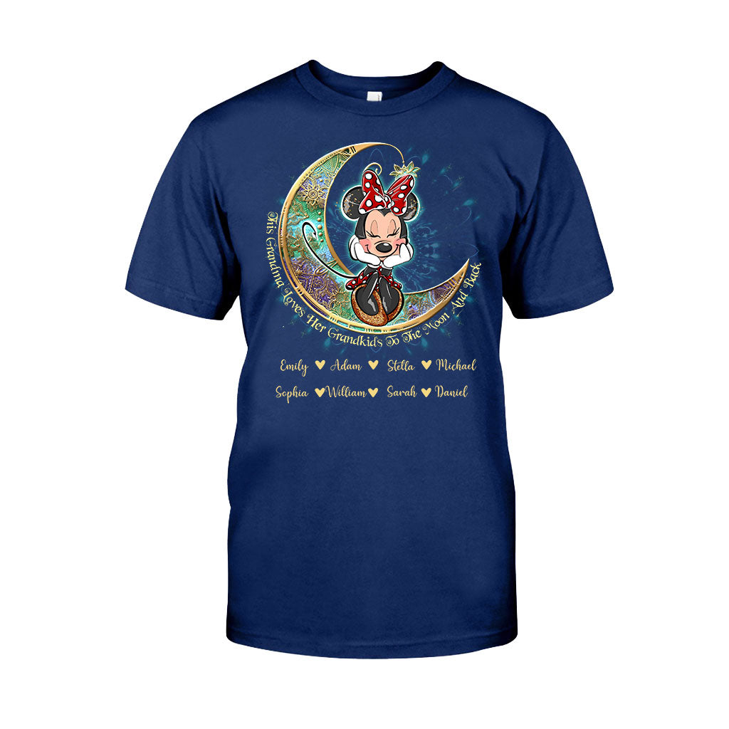 Personalized Grandma Mouse T-shirt & Hoodie Gift for Grandkids