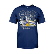 Load image into Gallery viewer, Personalized Disney 100 Years T-shirt &amp; Hoodie with Custom Name for Birthday &amp; Christmas
