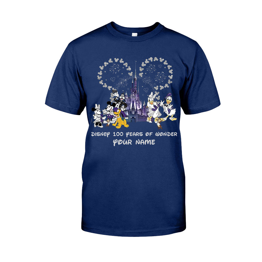 Personalized Disney 100 Years of Wonder T-shirt & Hoodie Gift
