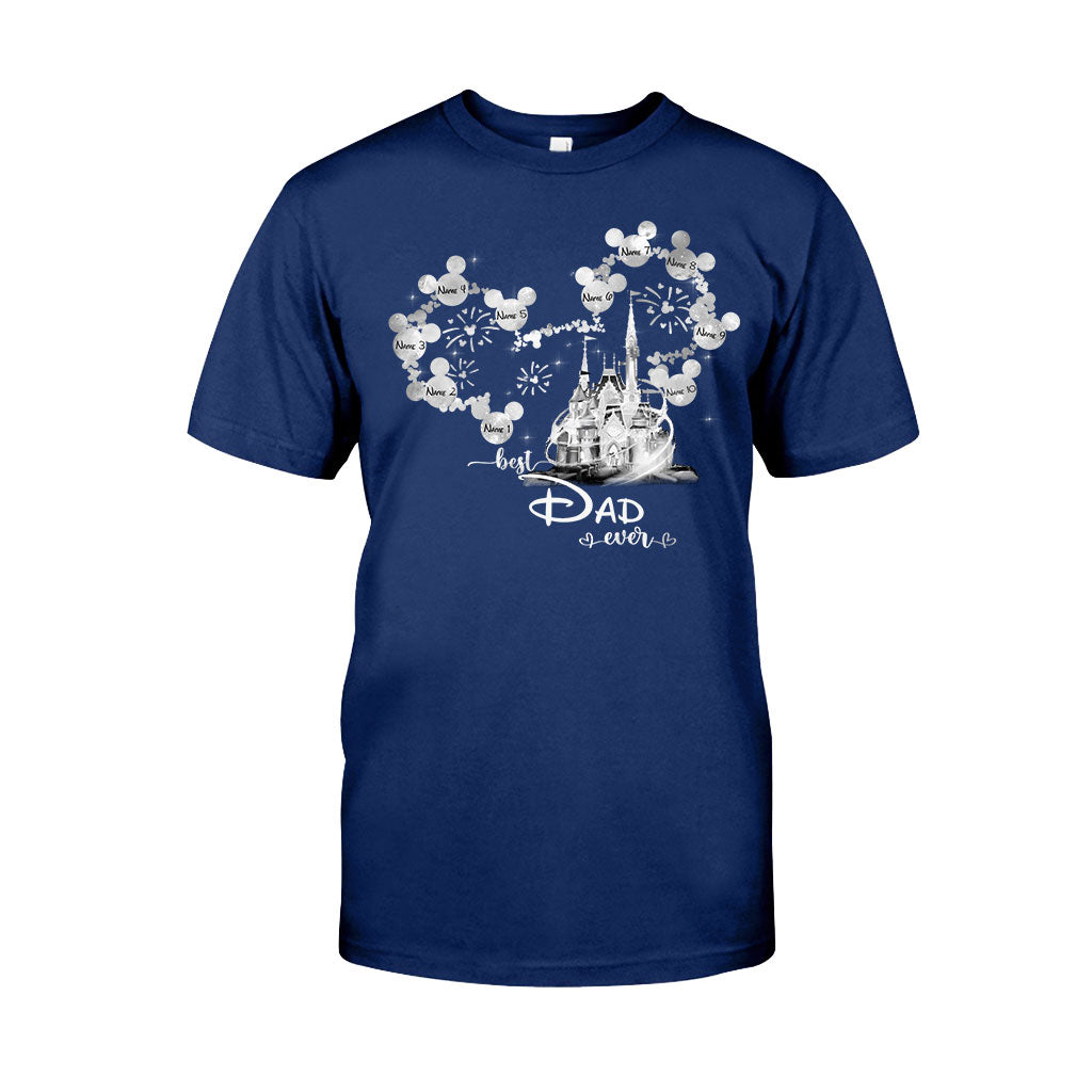 Personalized Best Dad Ever T-Shirt & Hoodie Gift for Father's Day