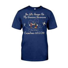 Load image into Gallery viewer, Personalized Couple Mouse T-shirt &amp; Hoodie Gift for Valentine’s Day

