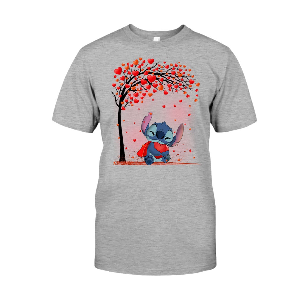 Personalized Couple T-shirt & Hoodie with Custom Names | Unique Romantic Gift
