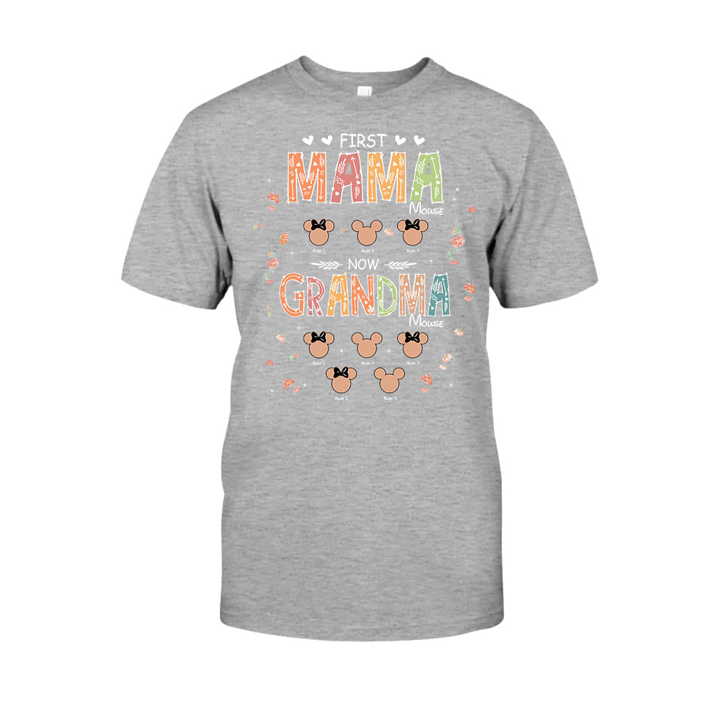 Personalized Grandma Mouse T-shirt Hoodie Gift for Mother's Day