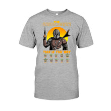 Load image into Gallery viewer, Personalized Dadalorian T-shirt &amp; Hoodie Gift for Dad
