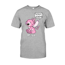 Load image into Gallery viewer, Personalized Ohana T-shirt and Hoodie Custom Name Gift
