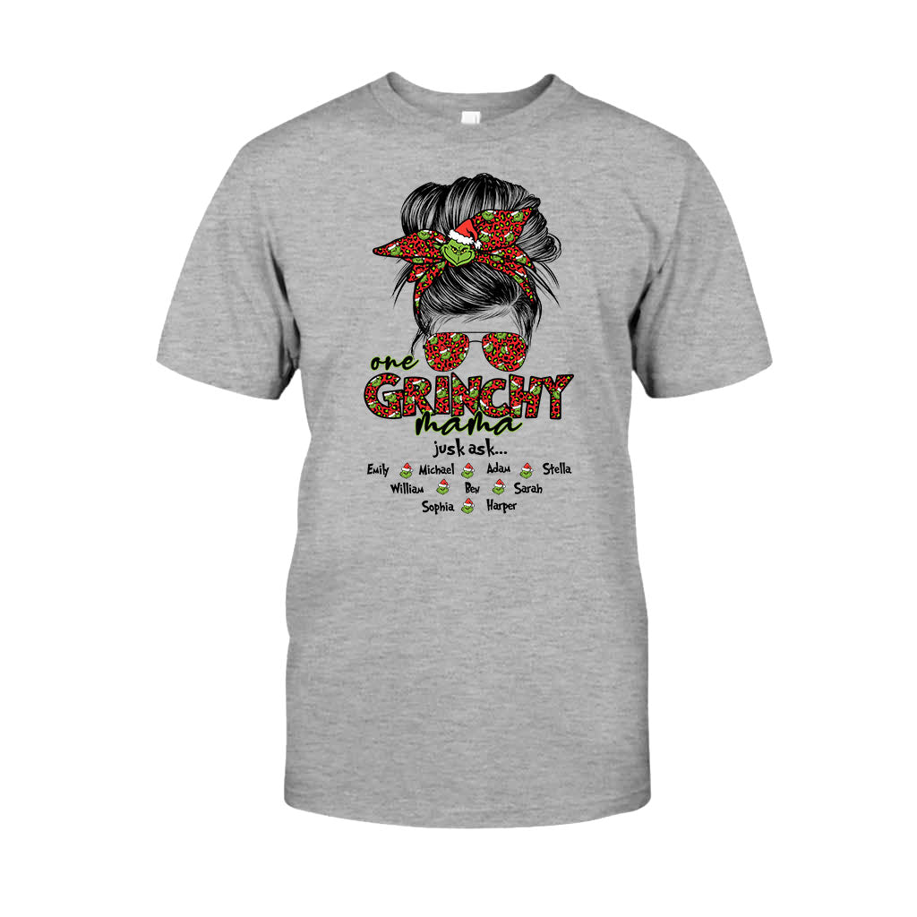 Personalized Christmas T-shirt & Hoodie Gift for Mom Life