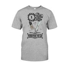 Load image into Gallery viewer, Personalized Couple T-shirt Hoodie Forever To Go Custom Name Gift

