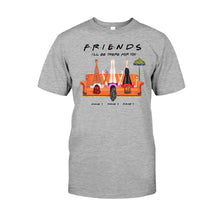 Load image into Gallery viewer, Personalized Bestie T-Shirt &amp; Hoodie with Custom Names Gift
