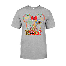 Load image into Gallery viewer, Personalized Christmas Mouse T-shirt &amp; Hoodie for Kids - Custom Name Gift

