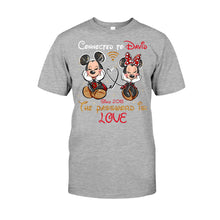 Load image into Gallery viewer, Personalized Couple T-shirt and Hoodie with Custom Names &amp; Year
