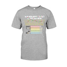 Load image into Gallery viewer, Personalized Christmas Family T-Shirt with Holiday Spirit Design
