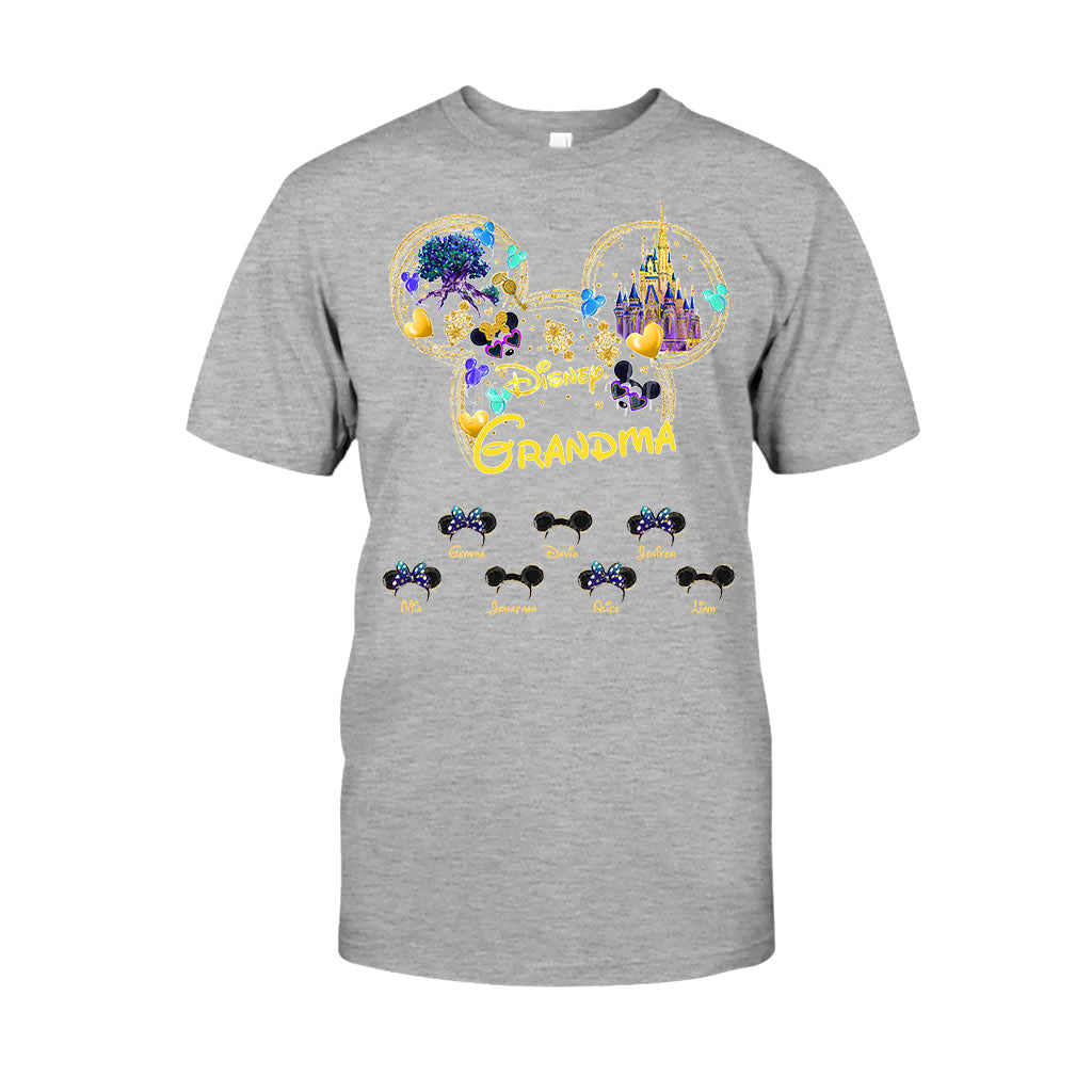 Personalized Disney Grandma T-shirt & Hoodie Gift for Mother's Day