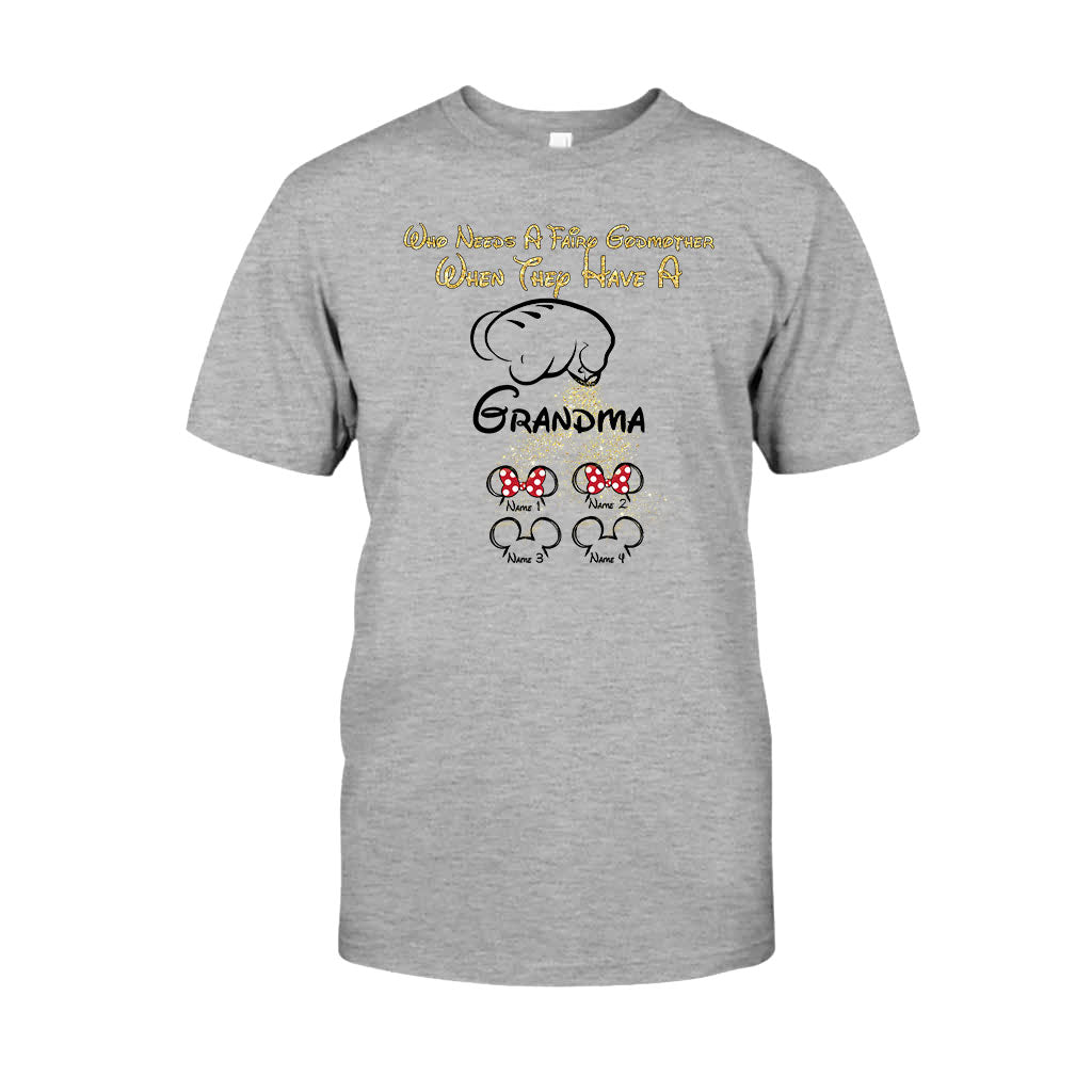 Personalized Mother's Day T-shirt & Hoodie with Custom Names for Grandma