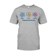 Load image into Gallery viewer, Personalized Teacher T-shirt and Hoodie Gift for Educators
