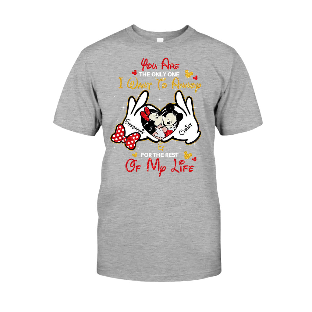 Personalized Couple T-shirt & Hoodie Custom Name Gift