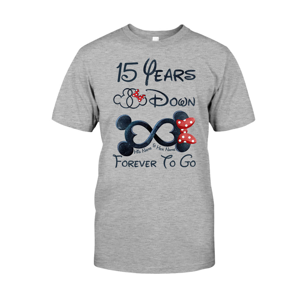 Personalized Forever To Go Mouse T-shirt & Hoodie Gift for Couples