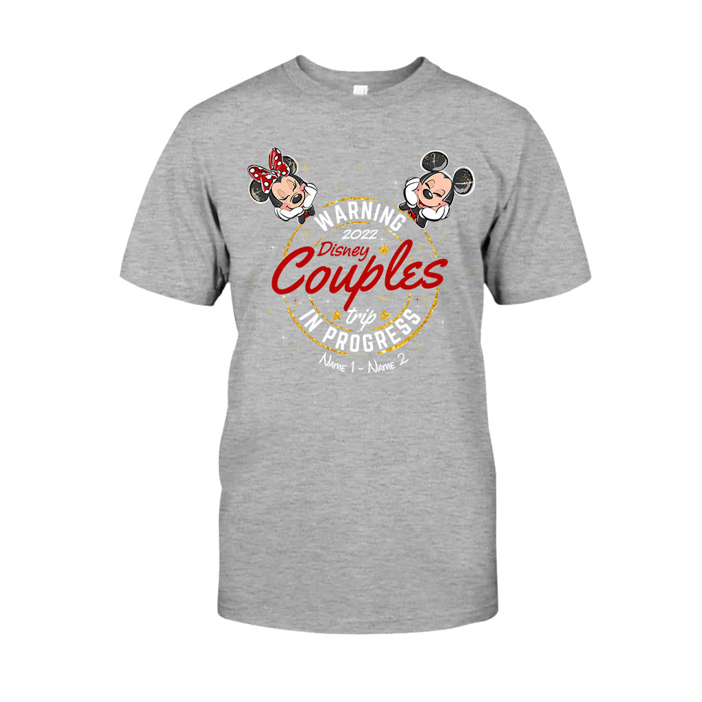 Personalized Disney Couples Trip T-shirt & Hoodie with Names