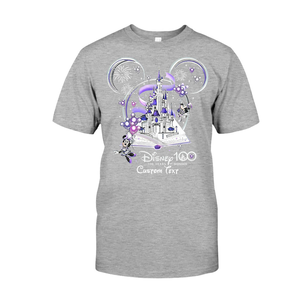 Personalized Disney 100 Years of Wonder T-shirt & Hoodie Gift