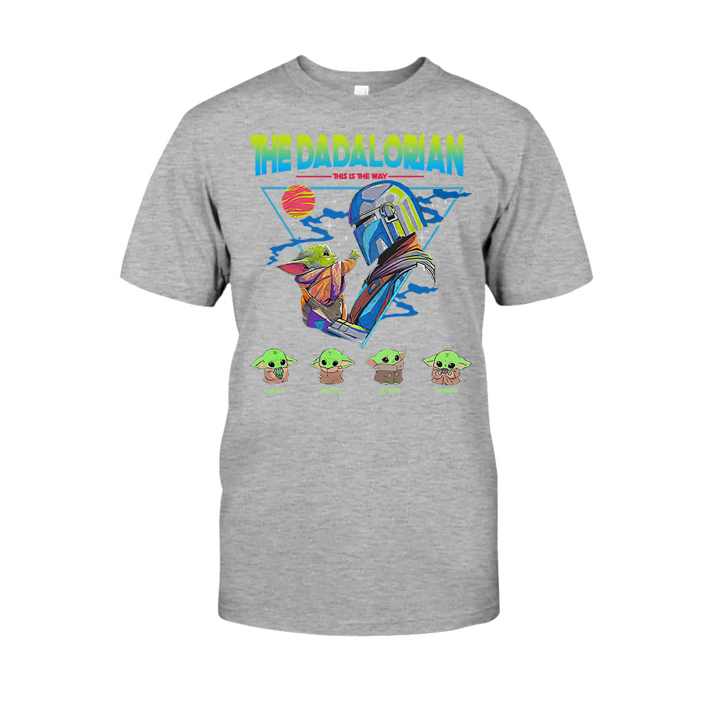 Personalized Father's Day T-shirt & Hoodie The DADALORIAN Gift for Dad